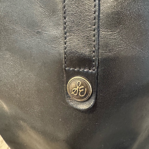 Sam Edelman Black Leather Boots Size 10W-WC - Picture 10 of 10